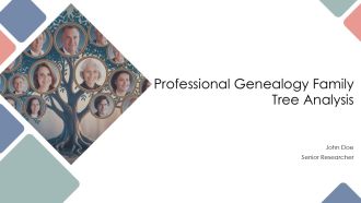 Professional Genealogy Family Tree Analysis PPT Outline AT