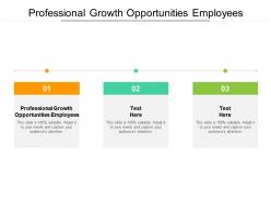 Professional growth opportunities employees ppt styles background images cpb