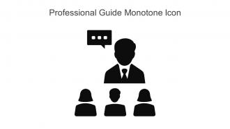 Professional Guide Monotone Icon In Powerpoint Pptx Png And Editable Eps Format