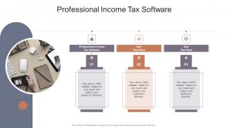 Professional Income Tax Software In Powerpoint And Google Slides Cpb