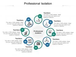 Professional isolation ppt powerpoint presentation pictures vector cpb