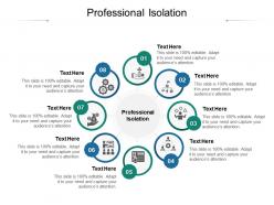 Professional isolation ppt powerpoint presentation summary professional cpb