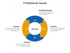 Professional issues ppt powerpoint presentation icon templates cpb