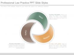 Professional Law Practice Ppt Slide Styles
