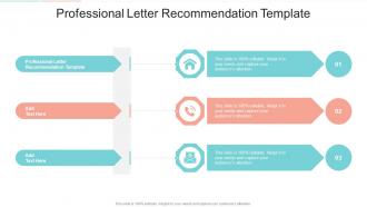 Professional Letter Recommendation Template In Powerpoint And Google Slides Cpb
