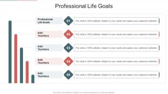 Professional Life Goals In Powerpoint And Google Slides Cpb
