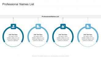 Professional Names List In Powerpoint And Google Slides Cpb
