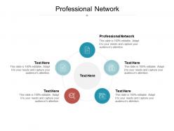 Professional network ppt powerpoint presentation slides influencers cpb