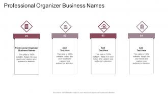 Professional Organizer Business Names In Powerpoint And Google Slides Cpb