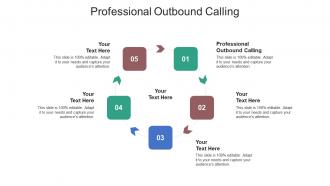 Professional outbound calling ppt powerpoint presentation pictures graphics cpb
