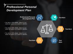 Professional personal development plan ppt powerpoint presentation icon background cpb