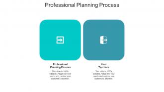 Professional planning process ppt powerpoint presentation gallery microsoft cpb