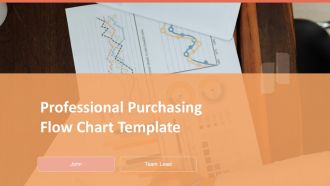 Professional Purchasing Flow Chart Template PPT H
