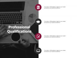 Professional qualifications checklist agenda ppt powerpoint presentation infographics good