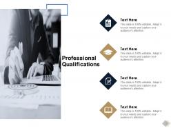 Professional qualifications ppt powerpoint presentation portfolio