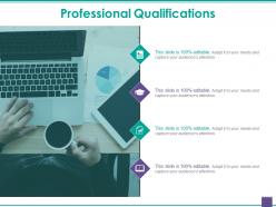 Professional qualifications ppt samples download
