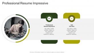 Professional Resume Impressive In Powerpoint And Google Slides Cpb