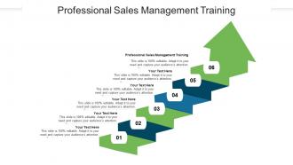 Professional sales management training ppt powerpoint presentation summary files cpb