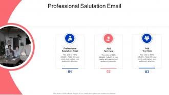 Professional Salutation Email In Powerpoint And Google Slides Cpb