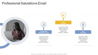 Professional Salutations Email In Powerpoint And Google Slides Cpb
