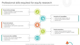 Professional Skills Required For Equity Research