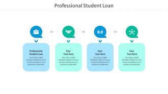 Professional student loan ppt powerpoint presentation infographic template files cpb