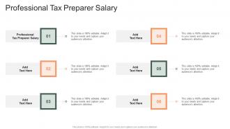 Professional Tax Preparer Salary In Powerpoint And Google Slides Cpb