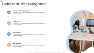 Professional Time Management In Powerpoint And Google Slides Cpb