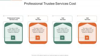Professional Trustee Services Cost In Powerpoint And Google Slides Cpb