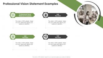 Professional Vision Statement Examples In Powerpoint And Google Slides Cpb