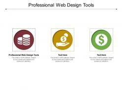 Professional web design tools ppt powerpoint presentation infographics layouts cpb
