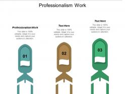 Professionalism work ppt powerpoint presentation inspiration layout cpb