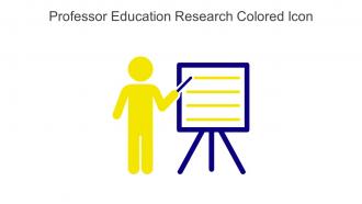 Professor Education Research Colored Icon In Powerpoint Pptx Png And Editable Eps Format