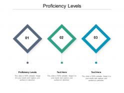 Proficiency levels ppt powerpoint presentation summary deck cpb