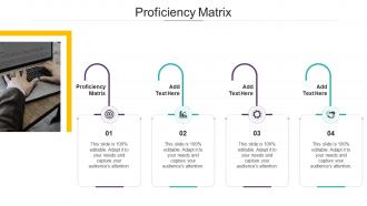 Proficiency Matrix In Powerpoint And Google Slides Cpb