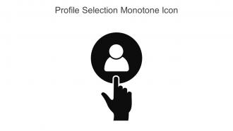 Profile Selection Monotone Icon In Powerpoint Pptx Png And Editable Eps Format