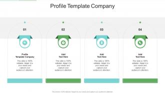 Profile Template Company In Powerpoint And Google Slides Cpb