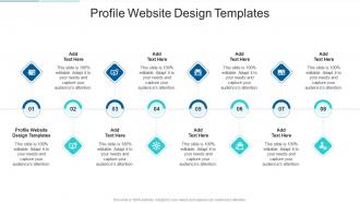Profile Website Design Templates In Powerpoint And Google Slides Cpb