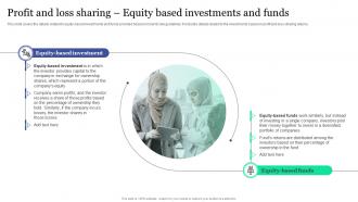 Profit And Loss Sharing Equity Based Investments Islamic Banking And Finance Fin SS V
