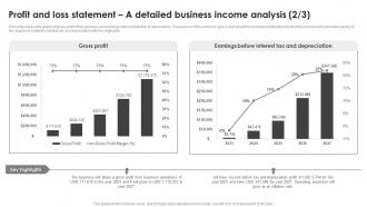 Profit And Loss Statement A Detailed Business Income Analysis Sample Office Depot BP SS Professionally Researched
