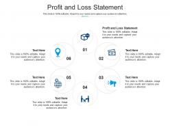 Profit and loss statement ppt powerpoint presentation model gridlines cpb