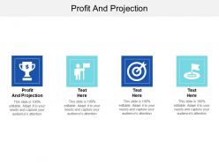 Profit and projection ppt powerpoint presentation summary good cpb