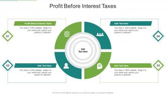 Profit Before Interest Taxes In Powerpoint And Google Slides Cpb
