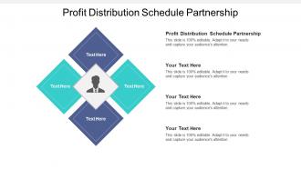 Profit distribution schedule partnership ppt powerpoint presentation styles design cpb