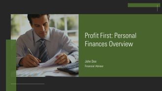 Profit First Personal Finances Overview PPT Template AT