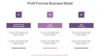 Profit Formula Business Model In Powerpoint And Google Slides Cpb