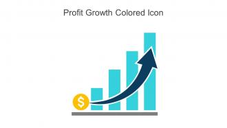 Profit Growth Colored Icon In Powerpoint Pptx Png And Editable Eps Format