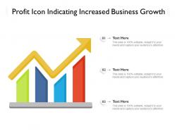 Profit Icon Indicating Increased Business Growth