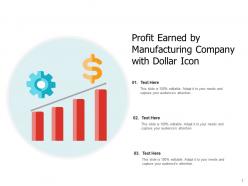 Profit Icon Innovation Bulb Icon Financial Growing Business Gear Manufacturing Currency