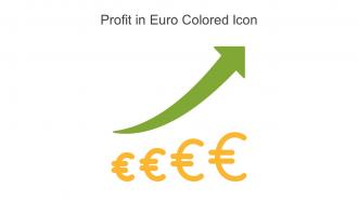 Profit In Euro Colored Icon In Powerpoint Pptx Png And Editable Eps Format